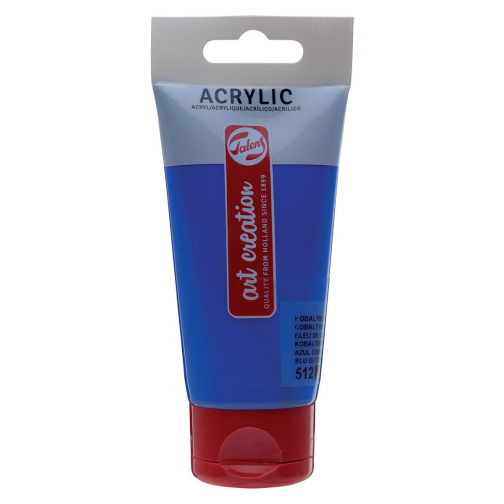 Talens Art Creation acrylverf tube van 75 ml, kobaltblauw (ultramarijn)