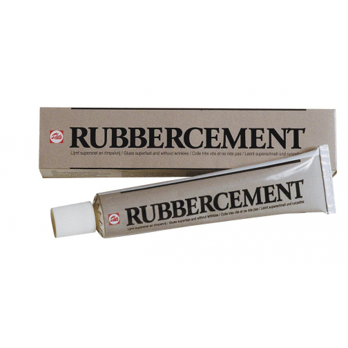 Talens rubbercement (fotolijm) tube van 50 ml