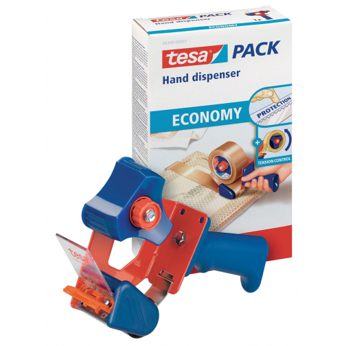 Tesa afroller Economy, voor verpakkingsplakband van maximum 50 mm