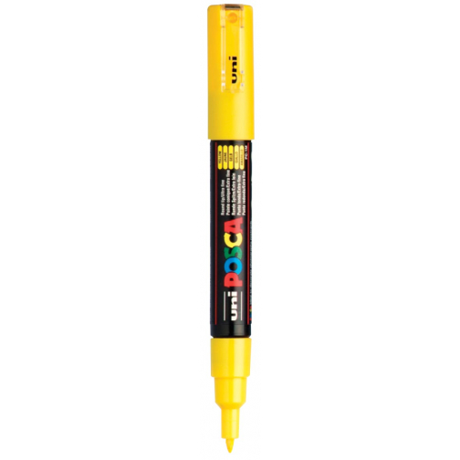 Uni POSCA paintmarker PC-1MC, 0,7 - 1 mm, geel