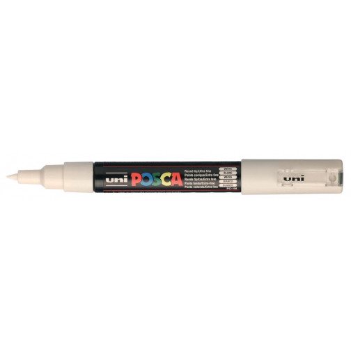 Uni POSCA paintmarker PC-1MC, 0,7 mm, wit