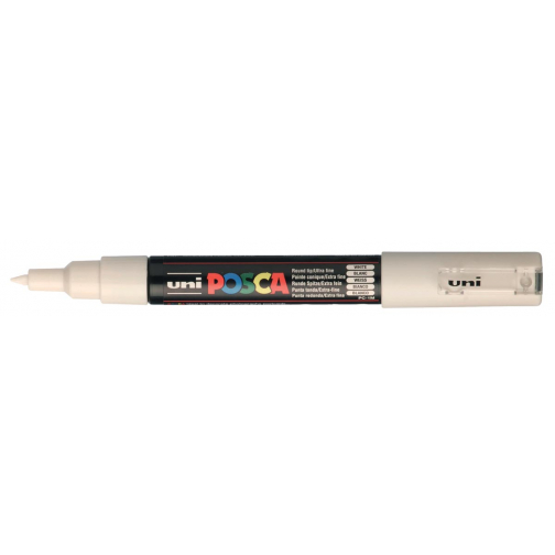 Uni POSCA paintmarker PC-1MC, 0,7 - 1 mm, wit