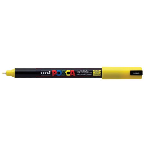 Uni POSCA paintmarker PC-1MR, 0,7 mm, geel