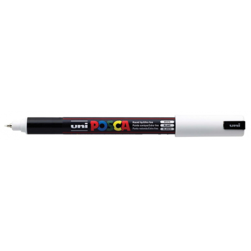 Uni POSCA paintmarker PC-1MR, 0,7 mm, wit
