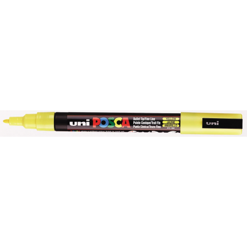 Uni POSCA paintmarker PC-3M, 1,5 mm, geel