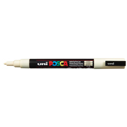 Uni POSCA paintmarker PC-3M, 1,5 mm, ivoor