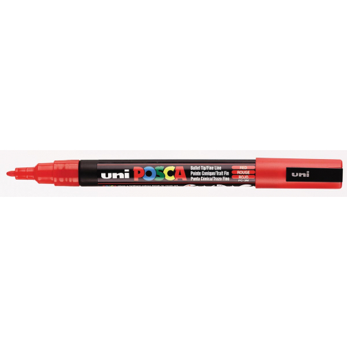 Uni POSCA paintmarker PC-3M, 1,5 mm, rood