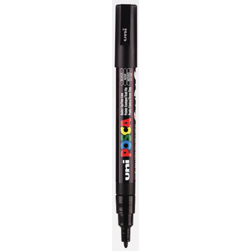 Uni POSCA paintmarker PC-3M, 1,5 mm, zwart
