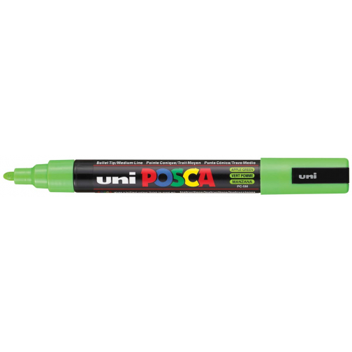 Uni POSCA paintmarker PC-5M, 1,8 - 2,5 mm, appelgroen