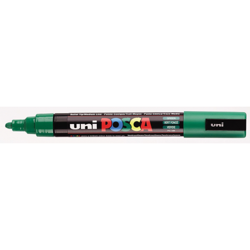 Uni POSCA paintmarker PC-5M, 1,8 - 2,5 mm, donkergroen