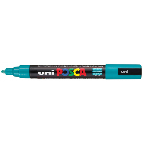 Uni POSCA paintmarker PC-5M, 1,8 - 2,5 mm, emeraldgroen