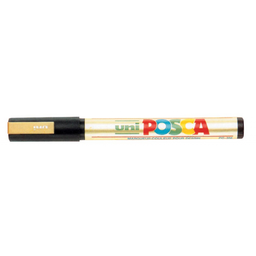 Uni POSCA paintmarker PC-5M, 1,8 - 2,5 mm, goud