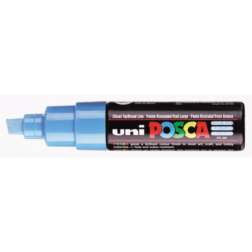 Uni POSCA paintmarker PC-8K, 8 mm, lichtblauw