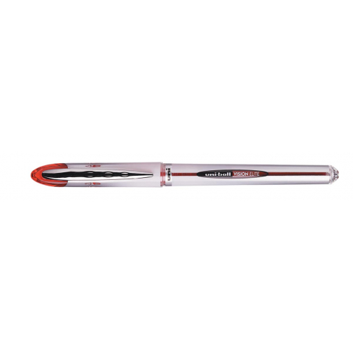 Uni Ball Vision Elite 200 roller, schrijfbreedte 0,6 mm, punt 0,8 mm, rood