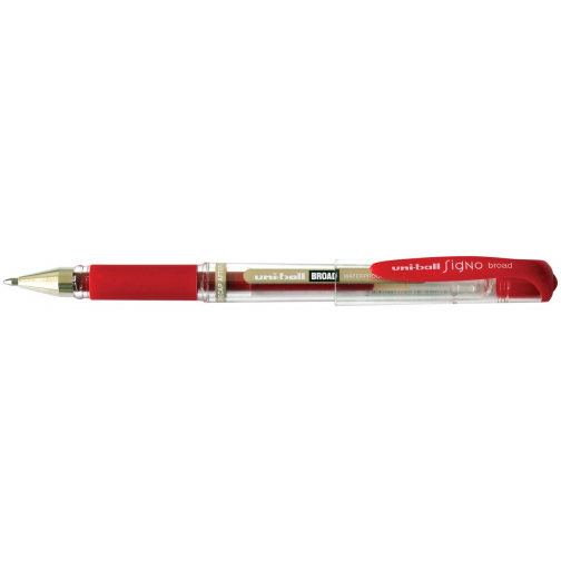 Uni-ball roller Signo Broad, brede punt, rood