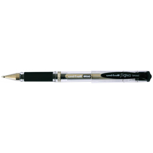 Uni-ball roller Signo Broad brede punt, zwart