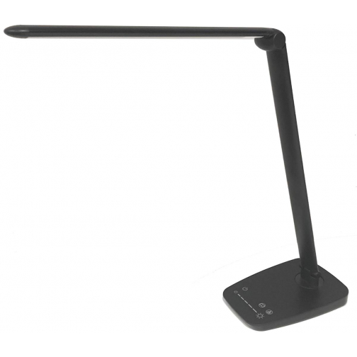 Unilux LED bureaulamp Twistled, zwart