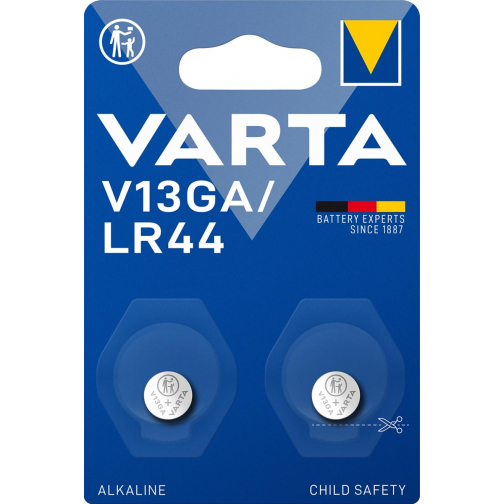 Varta batterij Alkaline Special V13GA, blister van 2 stuks