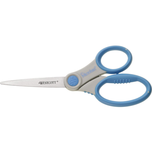 Westcott Elite Microban schaar 18 cm Softgrip, asymmetrische ogen
