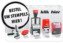 Bestel uw stempels hier